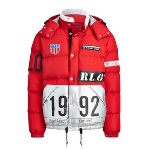 Brand New RALPH LAUREN WINTER STADIUM DOWN JACKET